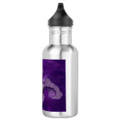 Purple Abstract Fractal Bird Waterfles (Rechts)