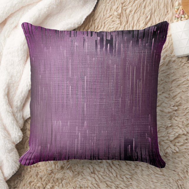 Purple abstract texture kussen (Deken)