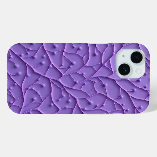 Purple Aesthetic Feminine iPhone Case Style (Achterkant (horizontaal))