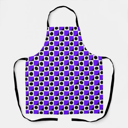 purple and black geometric pattern  schort (Voorkant)