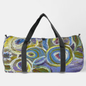 Purple and Blue by Lydia's Art Sangria Plunjezak (Achterkant)