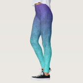 Purple And Blue Mixed Colors Leggings (Links)