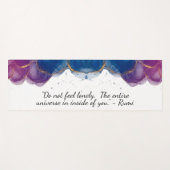 Purple and Blue Yoga Mat (Voorkant (horizontaal))