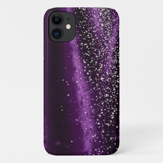Purple and diamonds - Stunning Barely TherePro Max Case-Mate iPhone Case (Achterkant)