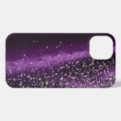 Purple and diamonds - Stunning Slim Fit iPhone Hoesje (Achterkant horizontaal)