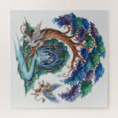 Purple and Emerald Sanctuary Legpuzzel (Horizontaal)