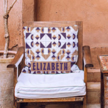 Purple and gold Aesthetic abstract Pattern