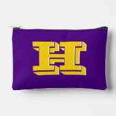 Purple and Gold Team Pride Monogram Etui (Voorkant)
