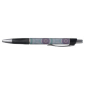 Purple and Green Retro Circles Pattern Pen (Bodem)