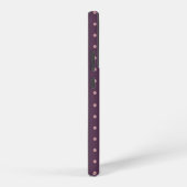 Purple and Pink Polka Dot Pattern Samsung Galaxy Hoesje (Rechterkant)