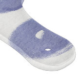 Purple And White Dots Circle Pattern Snijplank (Hoek)