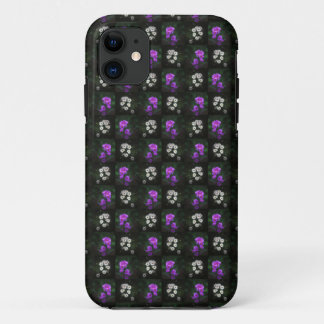 Purple and White Floral Case-Mate iPhone Case