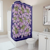 PURPLE AND WHITE FLORAL DOUCHEGORDIJN (In situ)