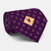 Purple Attorney Scales of Justice Stropdas (Opgerold)