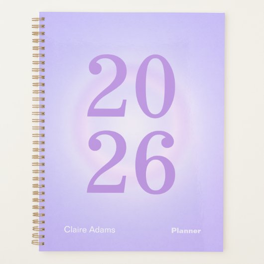 Purple Aura Big Year Planner (Voorkant)