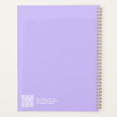 Purple Aura Big Year Planner (Achterkant)