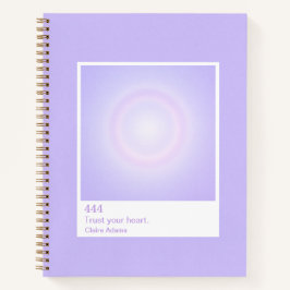 Purple Aura Swatch Angel Number Notebook Notitieboek