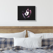 Purple Beauty Canvas Afdruk (Insitu (Slaapkamer))