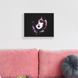Purple Beauty Canvas Afdruk