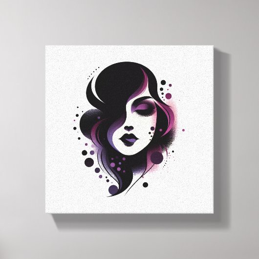 Purple Beauty Canvas Afdruk (Voorkant)