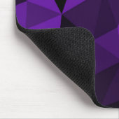 Purple black geometric mesh pattern muismat (Hoek)