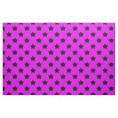 Purple Black Stars Pattern Decorative Textile Stof (Fat Quarter)