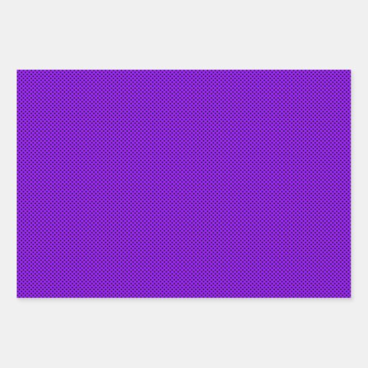 Purple, Black & White Inpakpapier Vel (Voorkant 2)
