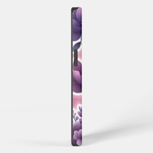 Purple Bloom Phone Case iPhone Hoesje (Rechterkant)