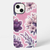 Purple Bloom Phone Case iPhone Hoesje (Achterkant)
