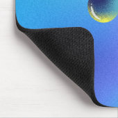 Purple Blue Holographic Futuristic Gaming  Muismat (Hoek)