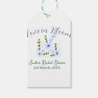 Purple boho love in Bloom bridal shower name retro Cadeaulabel