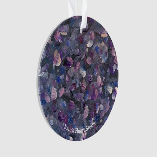 Purple Bubbles Ornament (voorkant)