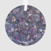 Purple Bubbles Ornament (achterkant)
