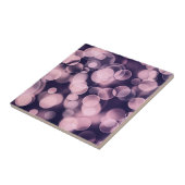 Purple Bubbles Tegeltje (Zijkant)