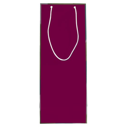 Purple & Burgandy Wijn Cadeautas (Achterkant)