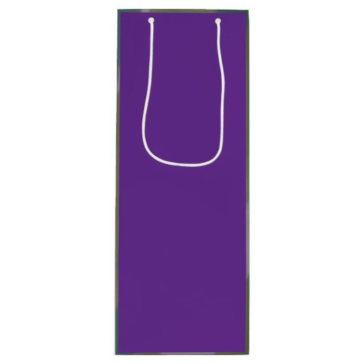 Purple & Burgandy Wijn Cadeautas (Voorkant)
