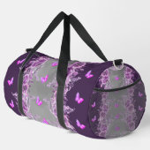 Purple Butterfly Duffel Bag Plunjezak (Rechterhoek)