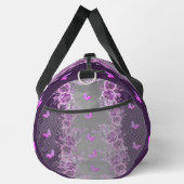 Purple Butterfly Duffel Bag Plunjezak (Rechts)