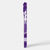 Purple Camouflage Personalized Case-Mate iPhone Case (Achterkant / Links)