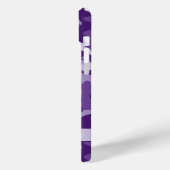 Purple Camouflage Personalized Case-Mate iPhone Case (Achterkant / Links)