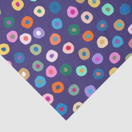 Purple candy Tissue Paper Tissuepapier (Detail)