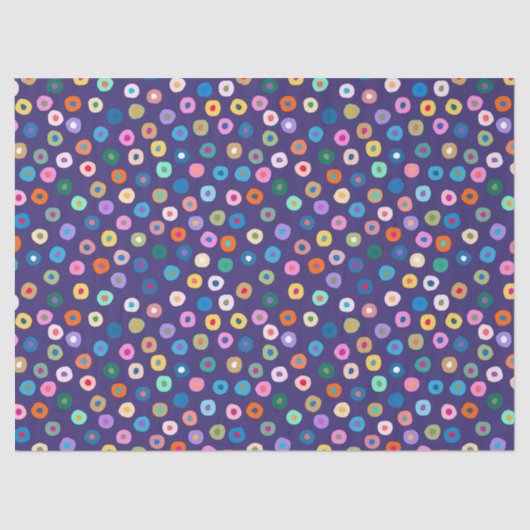 Purple candy Tissue Paper Tissuepapier (Voorkant)