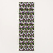 Purple Cattleya Orchids Floral Pattern Yogamat (Voorkant)