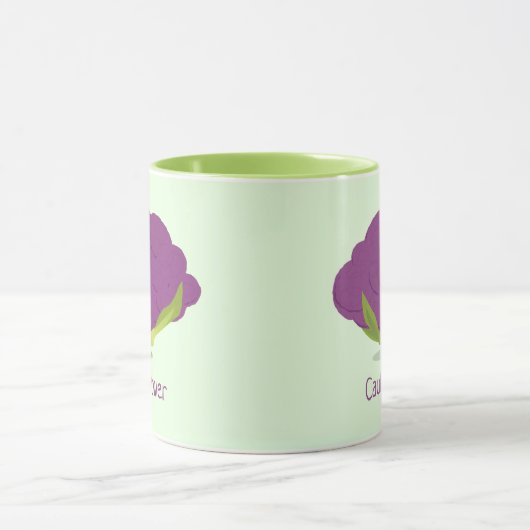 Purple Cauliflower Vegetable Food Mok (Midden)