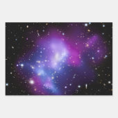 Purple Celestial Photo Galaxy Cluster MACS J0717 Inpakpapier Vel (Voorkant)