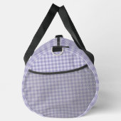 Purple Checkerboard Pattern Large Plunjezak (Rechts)