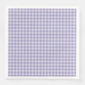 Purple Checkerboard Pattern Servet (Voorkant)