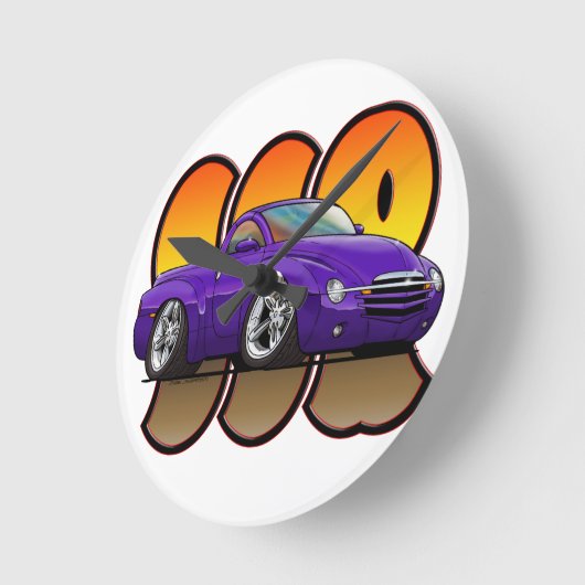 Purple Chevy SSR Ronde Klok (Hoek)