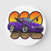 Purple Chevy SSR Ronde Klok (Voorkant)