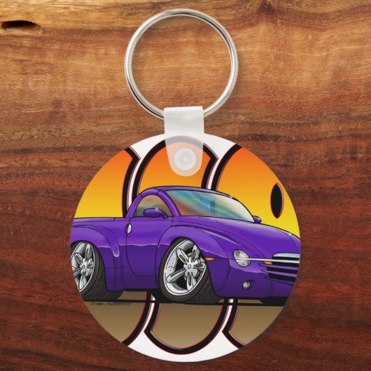 Purple Chevy SSR Sleutelhanger (Voorkant)